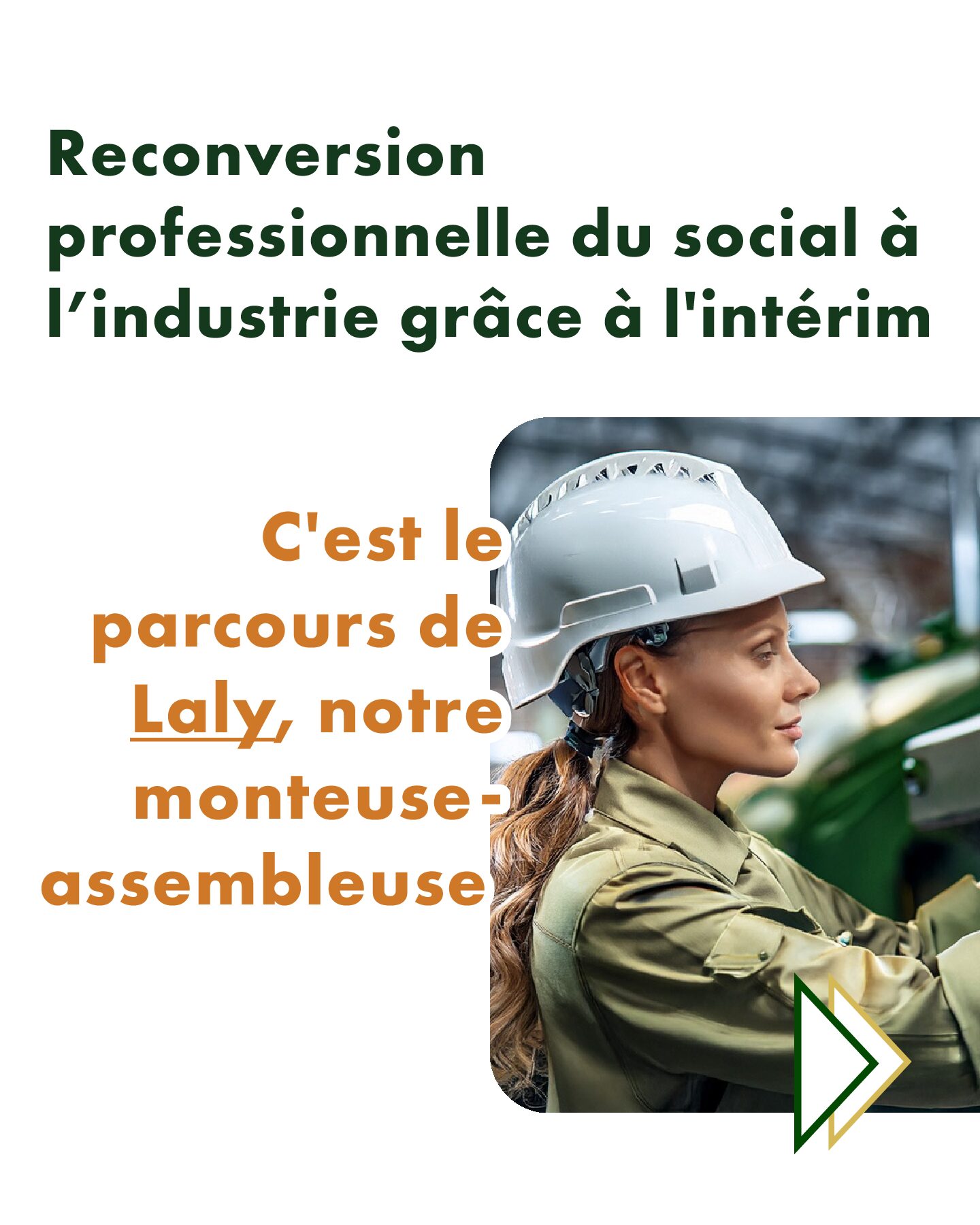 Une reconversion inspirante dans l’industrie grâce à l’intérim