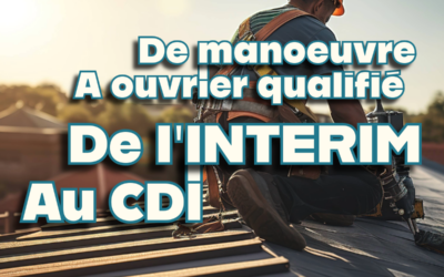 De manoeuvre à ouvrier couvreur qualifié.                   Du statut d’intérimaire au CDI.                                       Le parcours réussi de Alphonce avec ALFA INTERIM