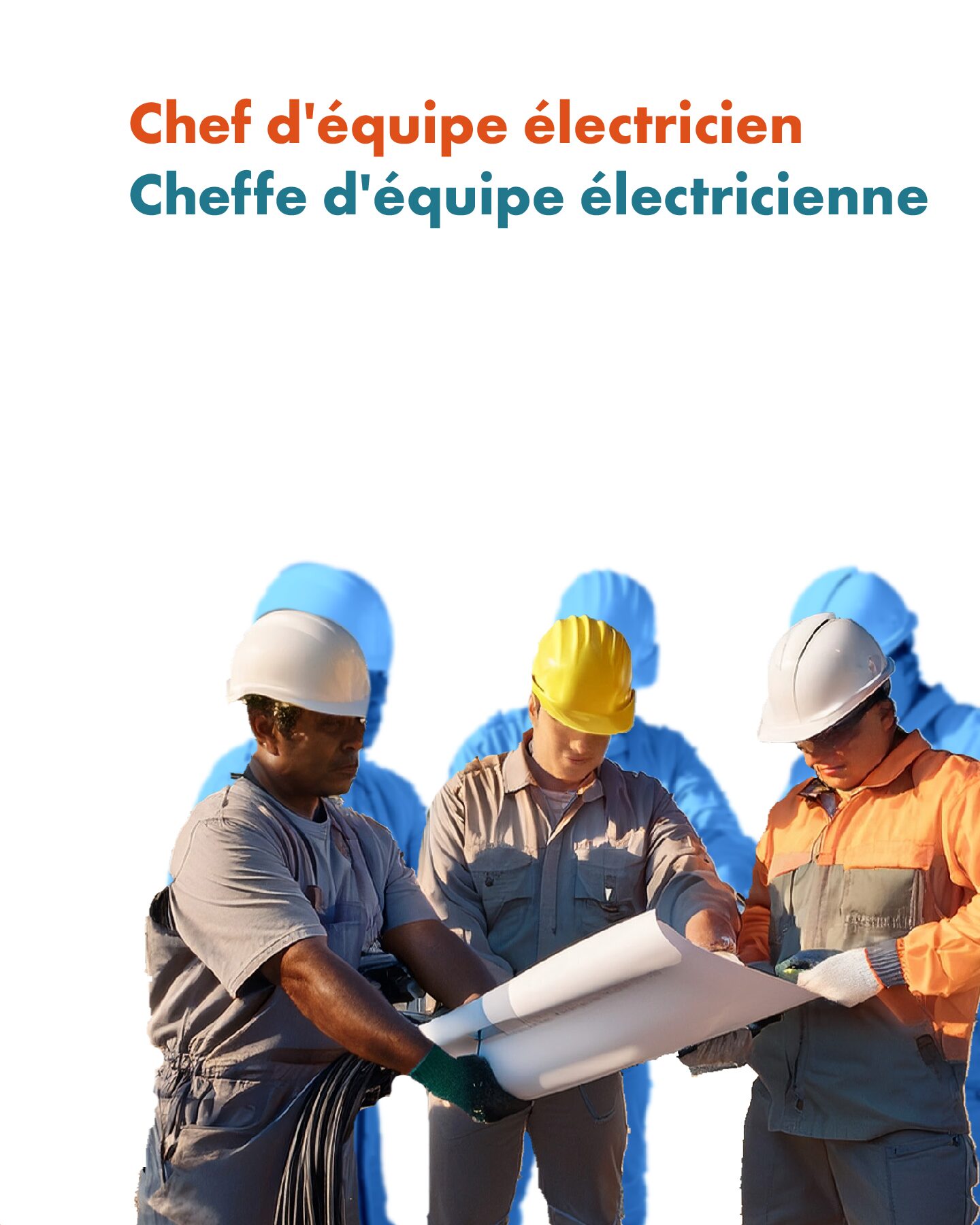Fiche de poste Chef d’équipe électricien / Cheffe d’équipe électricienne