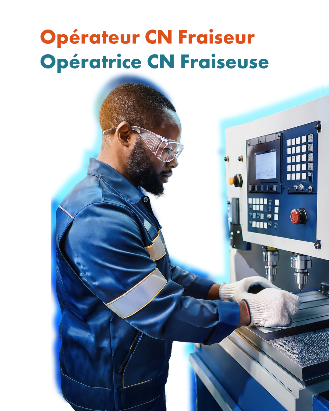 Opérateur CN fraiseur HFNB-35 Zingueuse posant des éléments de couverture sur un toit en zinc, travaillant en hauteur avec équipement de sécurité, dans le cadre de travaux de toiture et d’étanchéité.