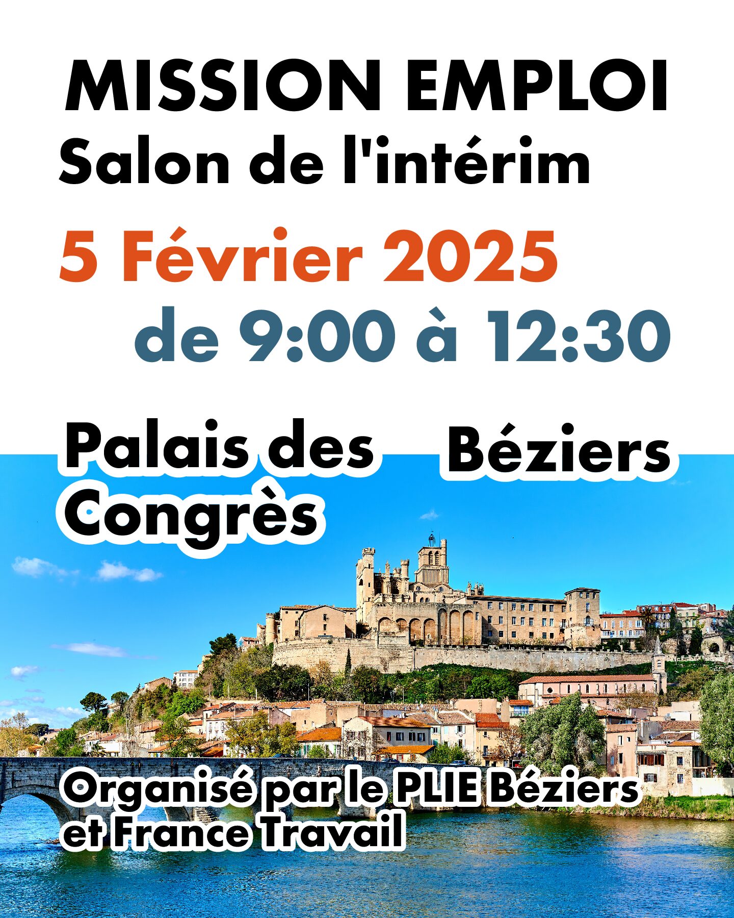 Salon de l’intérim : Mission Emploi à Béziers