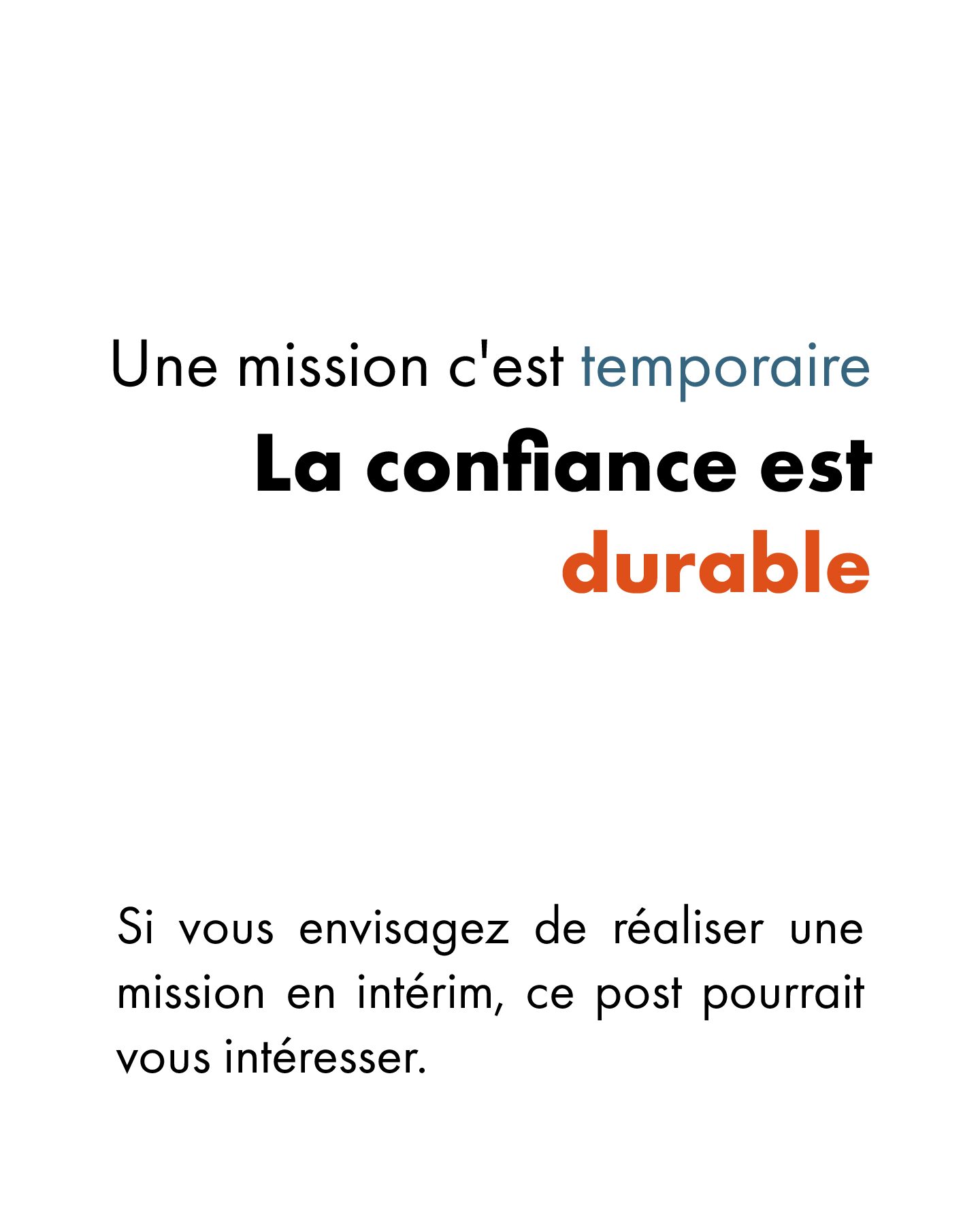 Intérim : 95 % de nos intérimaires prêts à retravailler avec ALFA Intérim